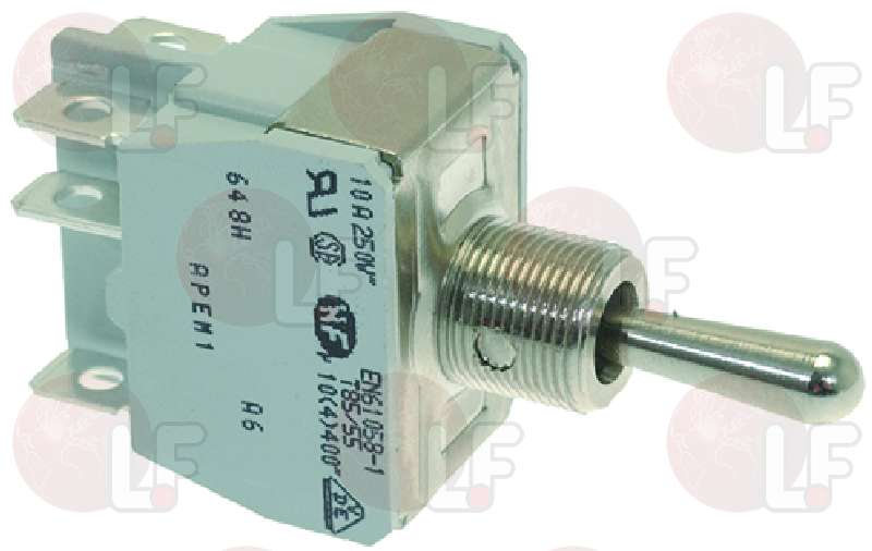 8062573 - INTERRUTTORE BIPOLARE A LEVA 10A 250V