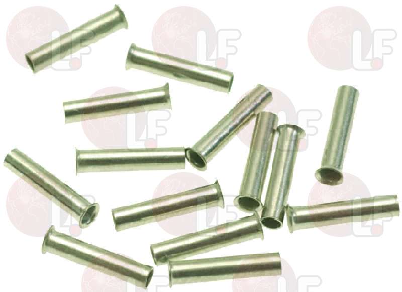 8009846-TUBETTO TERMINALE NUDO 1,5x10 mm 100 PZ