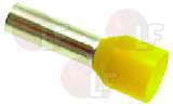 8009860-TUBETTO TERMINALE GIALLO 6x12 mm 100 PZ