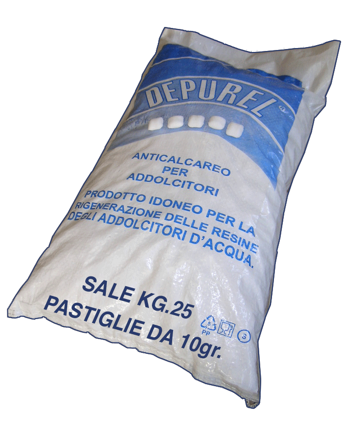 8036757-SACCHETTO PASTIGLIE SALE Kg.25