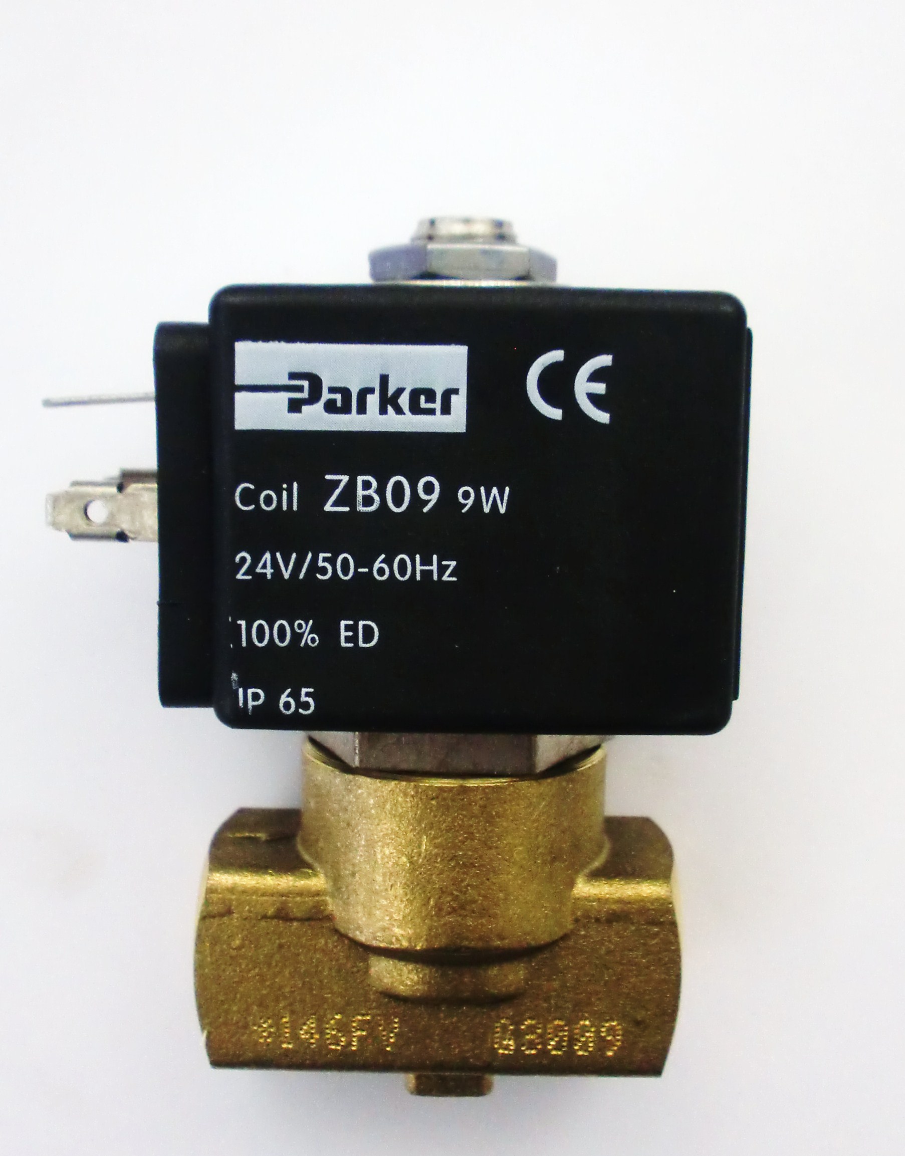 8037687-2-WEGE MAGNETVENTIL PARKER 1/8 V24 50Hz KOMPLETT