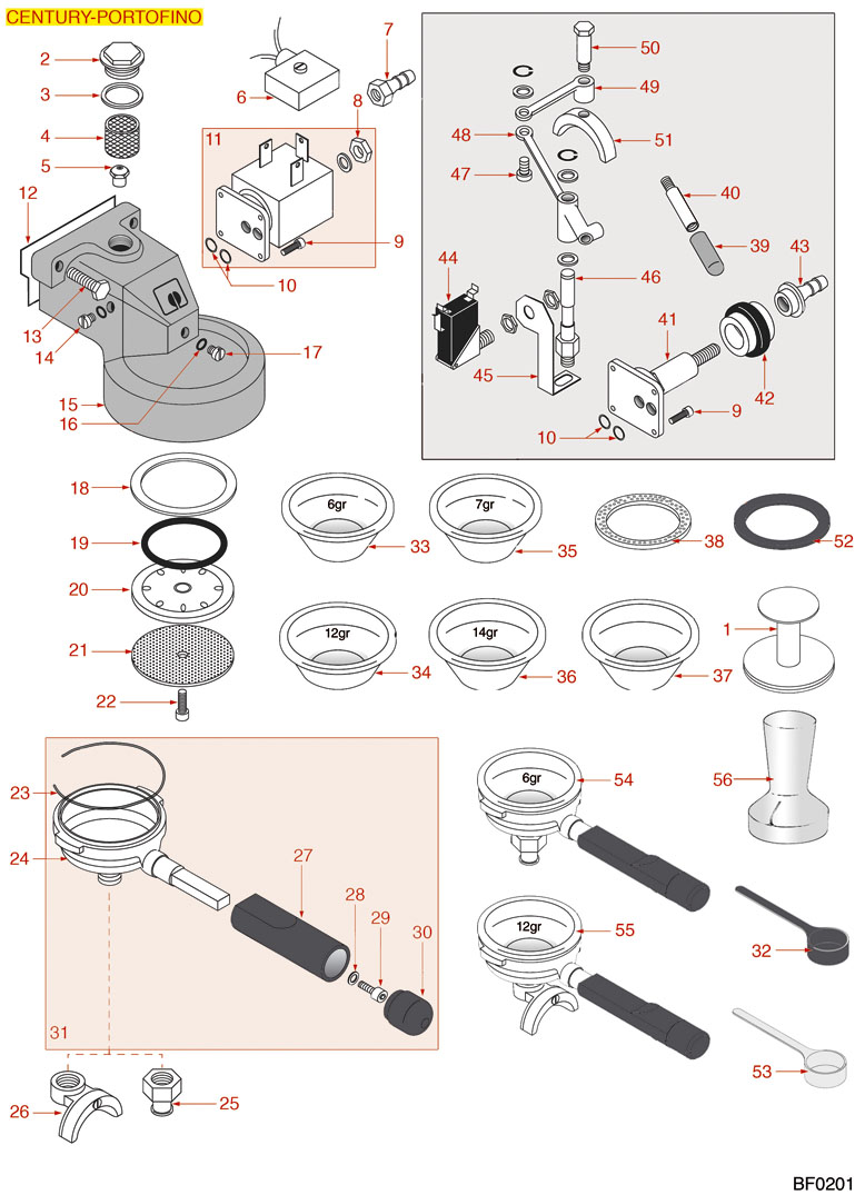BRASILIA GRUPPE KAFFEEAUSGABE CENTURY-PORTOFINO