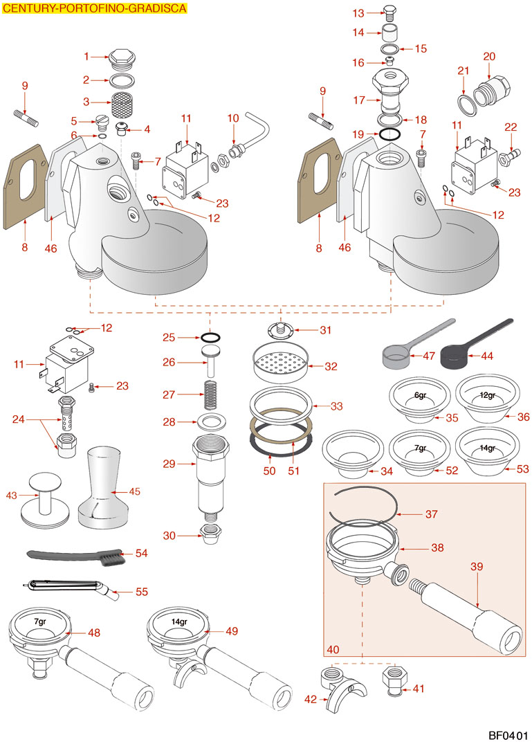 BRASILIA GRUPPE CENTURY-PORTOFINO-GRADISCA