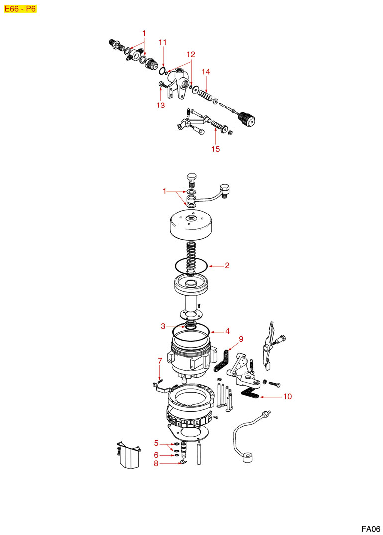 FAEMA BR�HGRUPPE P6-E66