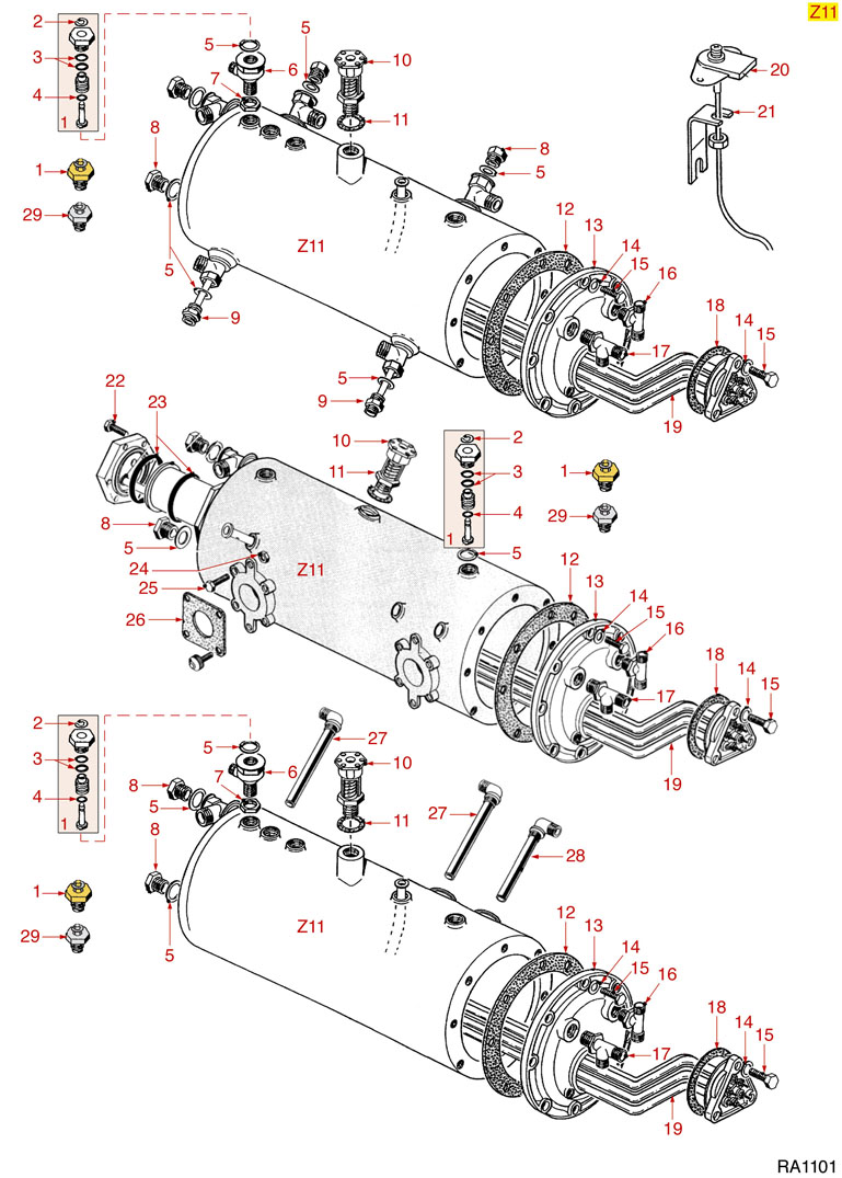 8057409-RANCILIO CALDERA Z11