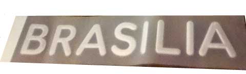 8061000-BRASILIA AUFKLEBER 180x28 MM