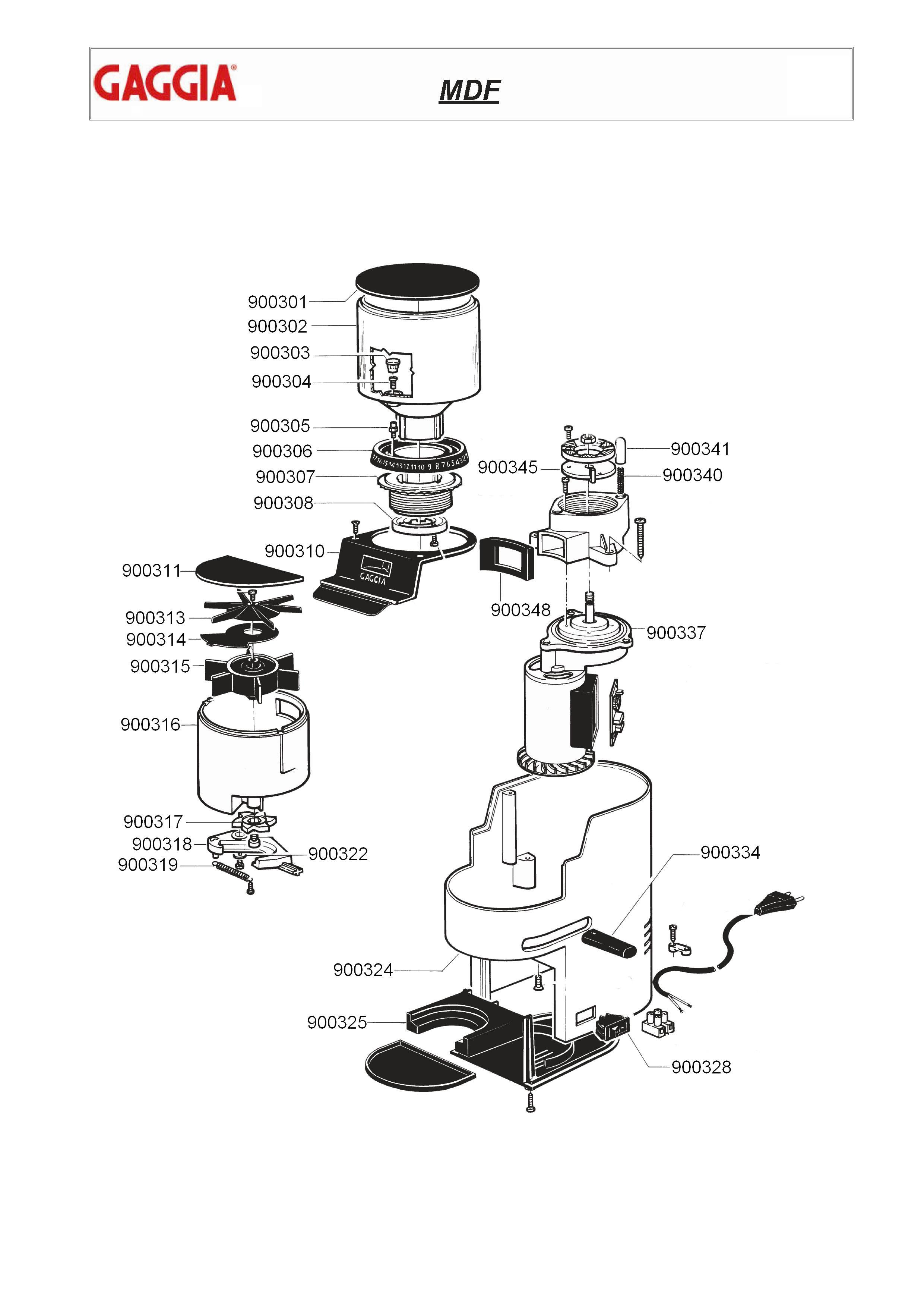 8061088-GAGGIA MDF MOLINO