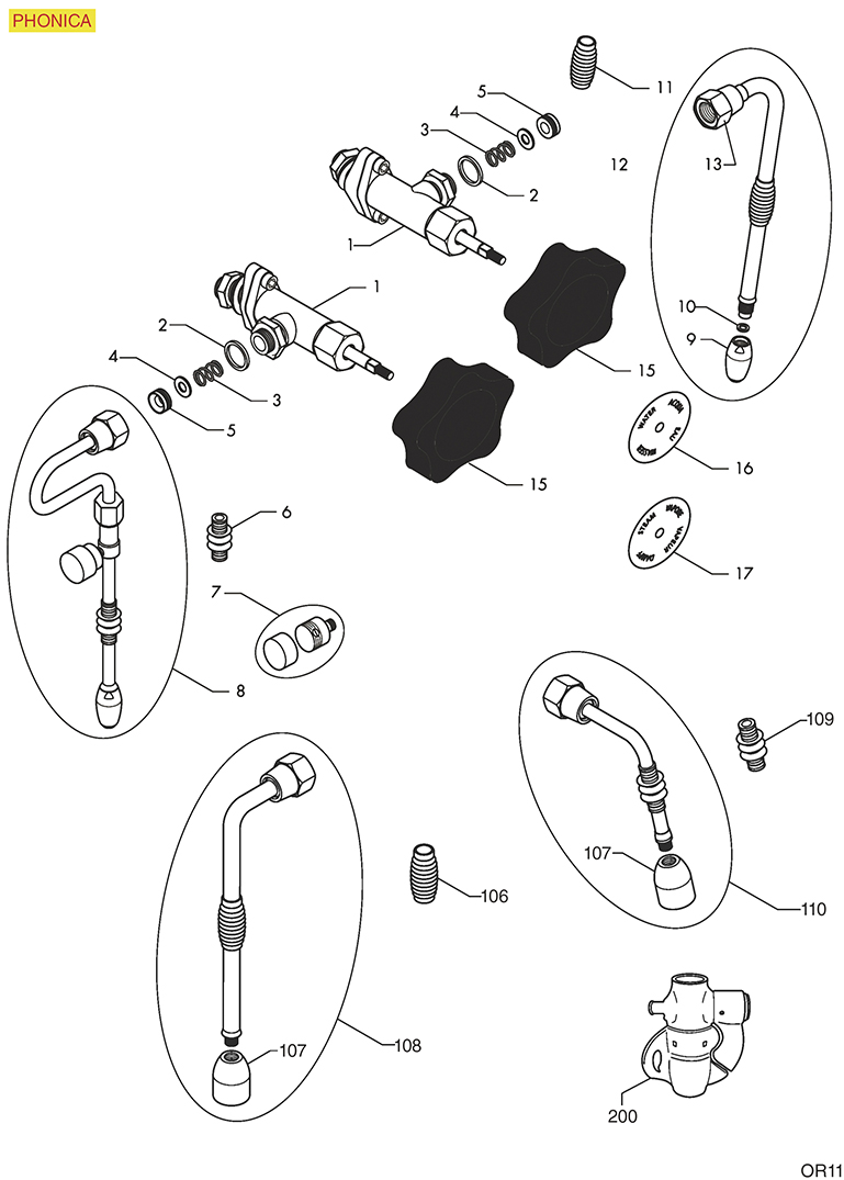 WASSER-DAMPFHAHN ORCHESTRALE PHONICA