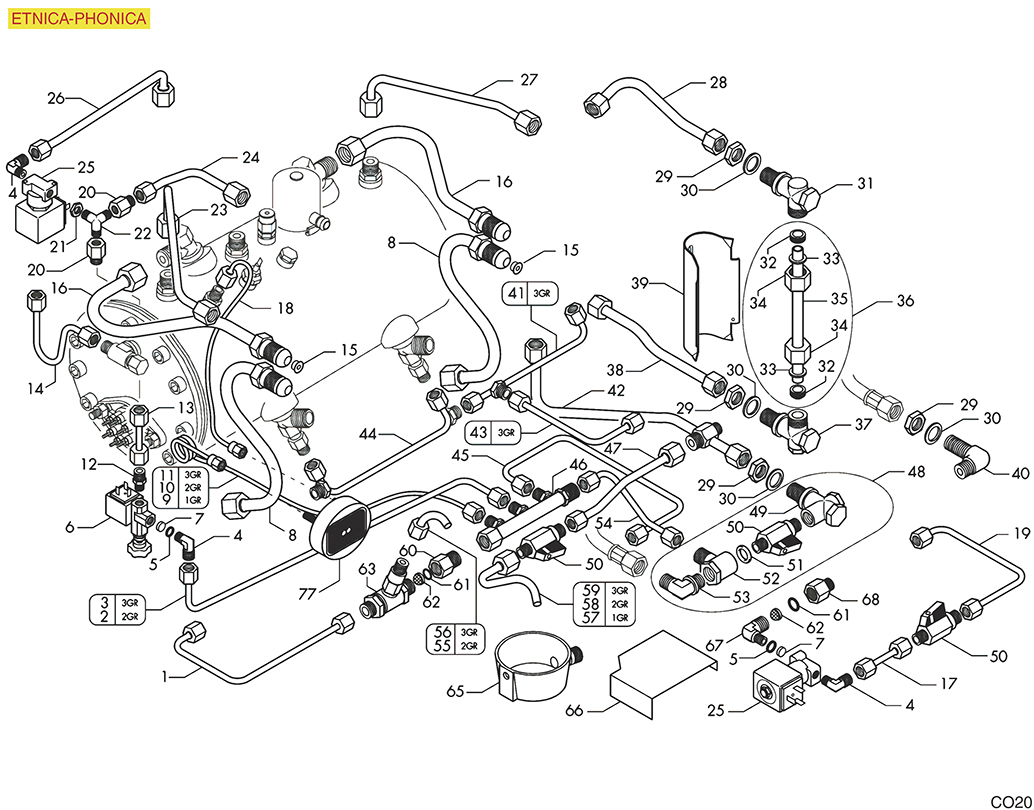 HYDRAULISCHE ANLAGE ORCHESTRALE ETNICA PHONICA