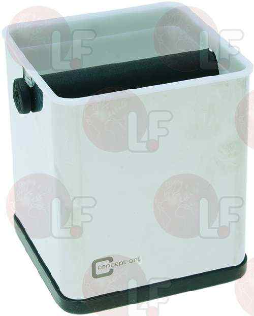 8064110-CASSETTO ALLUMINIO FONDI CAFFÈ METAL
