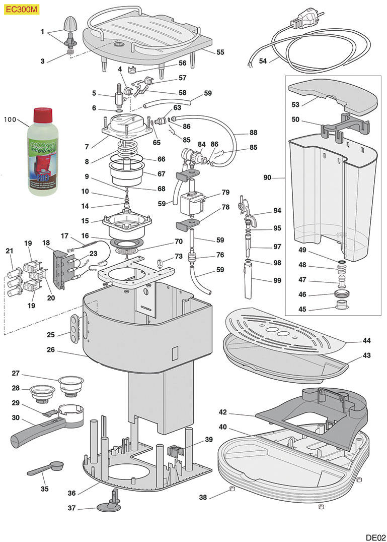 8065488-DELONGHI EC300M