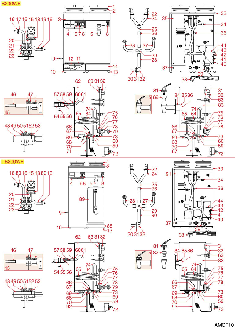8065499-ANIMO - FILTERKAFFEE B200WF-TB200WF