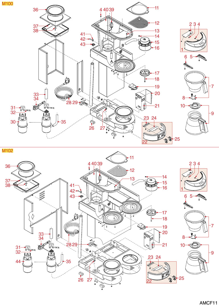 8065500-ANIMO - FILTERKAFFEE M100-M102