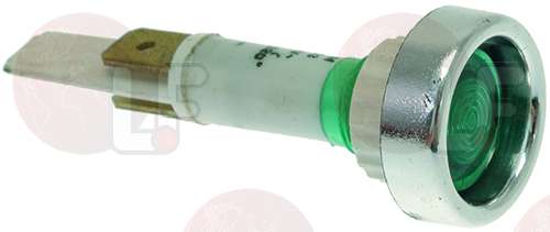 8069084-LAMPADA SPIA VERDE 250V