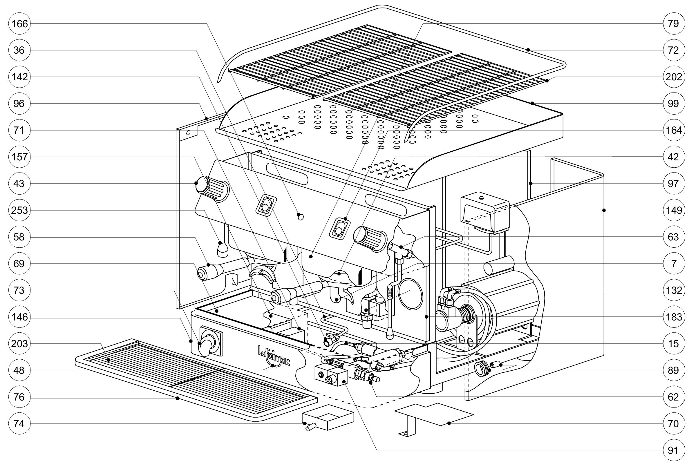 8069115-LA FAIMAC COMPRES KAROSSERIE