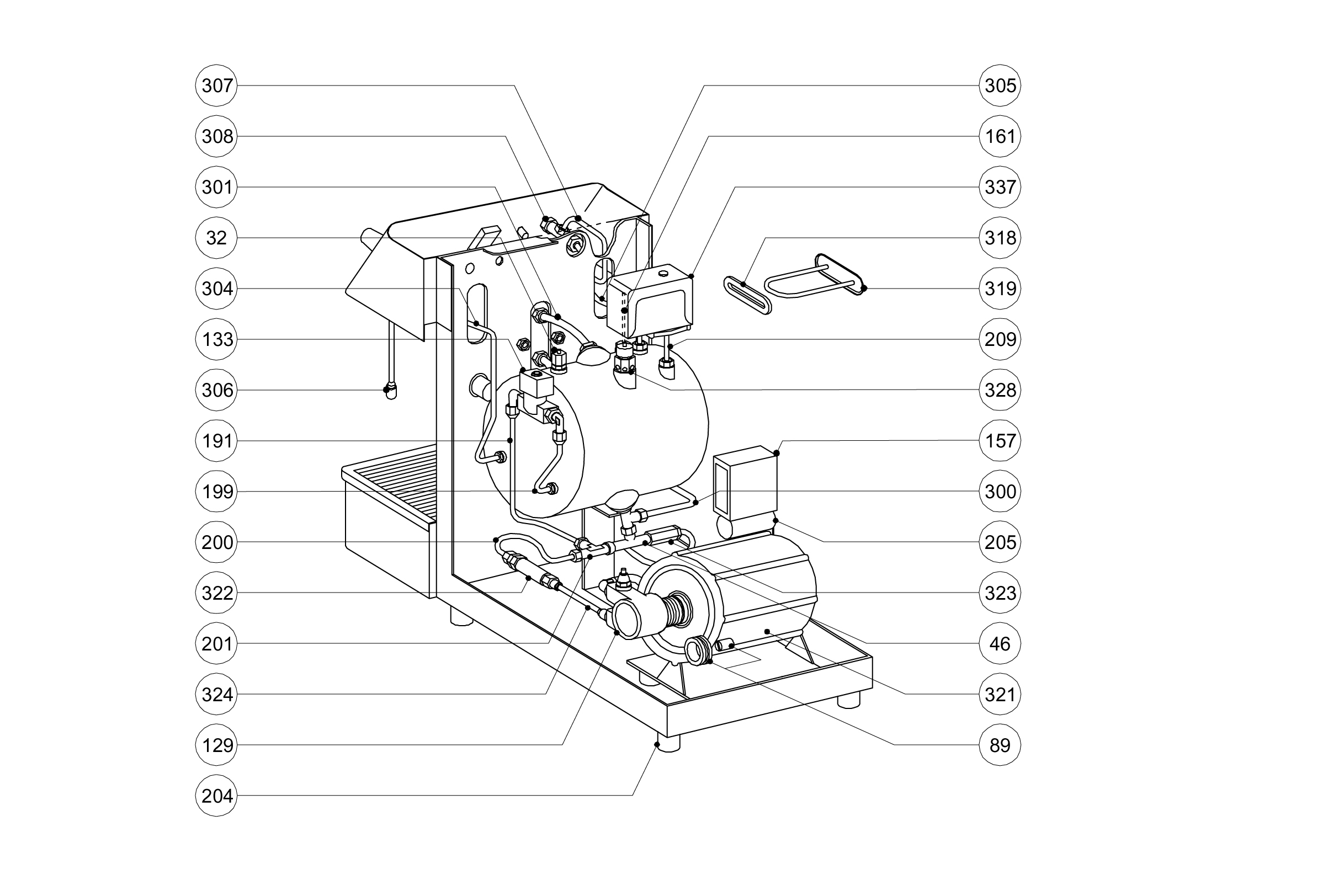 8069118-LA FAIMAC MINIMAX KESSEL FESTWASSER VERSION