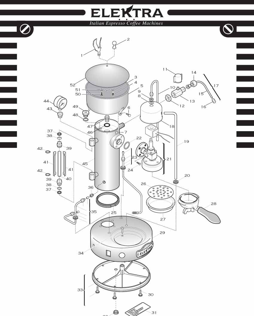 8069155-ELEKTRA SX HYDRAULISCHE ANLAGE