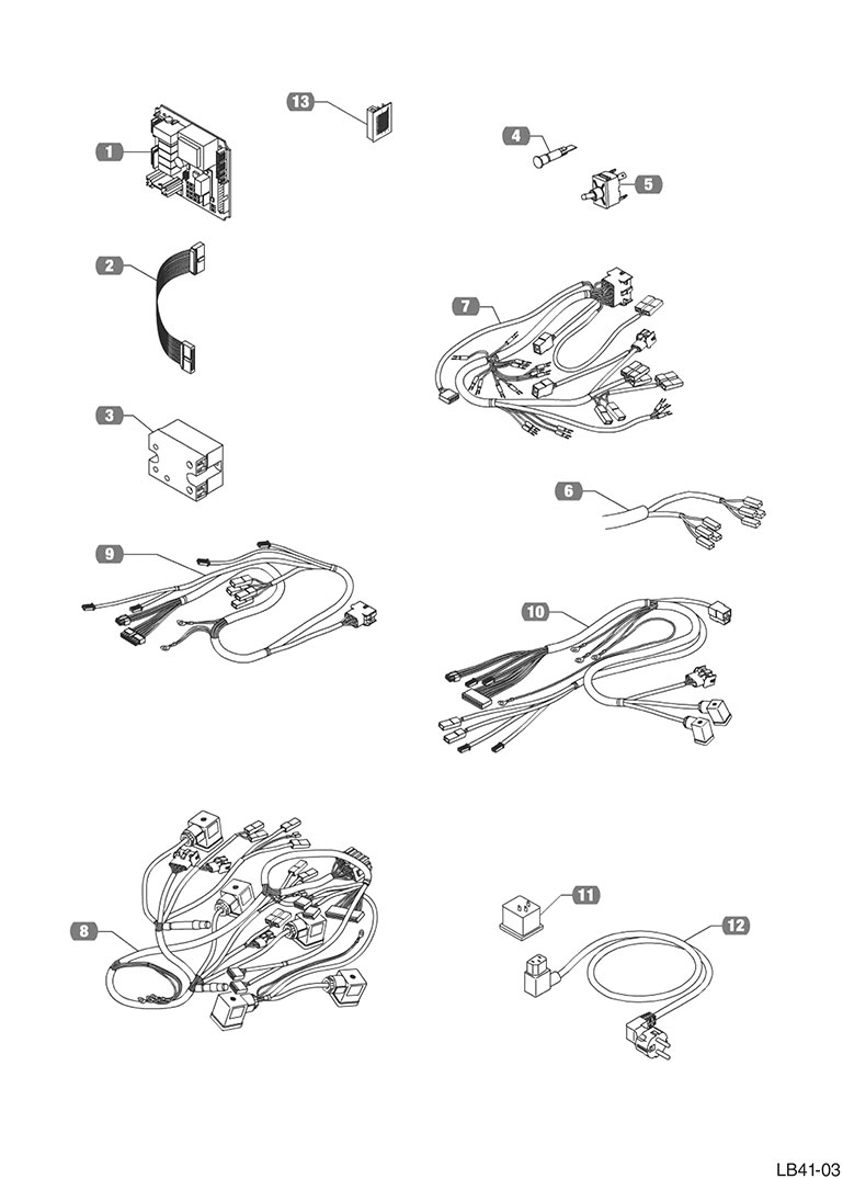 8069177-ELEKTRISCHE ANLAGE LAVAZZA LB4100