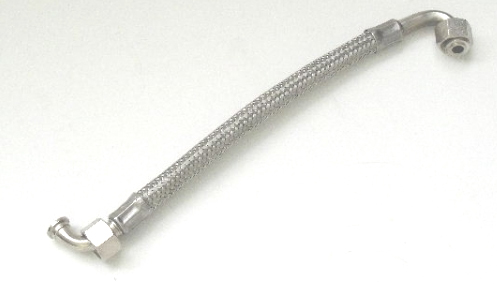 8069234-TUBO FLEX ø 3/8 F PISO SENTADO EN AMBOS LADOS 90 ° CURVA 25 cm
