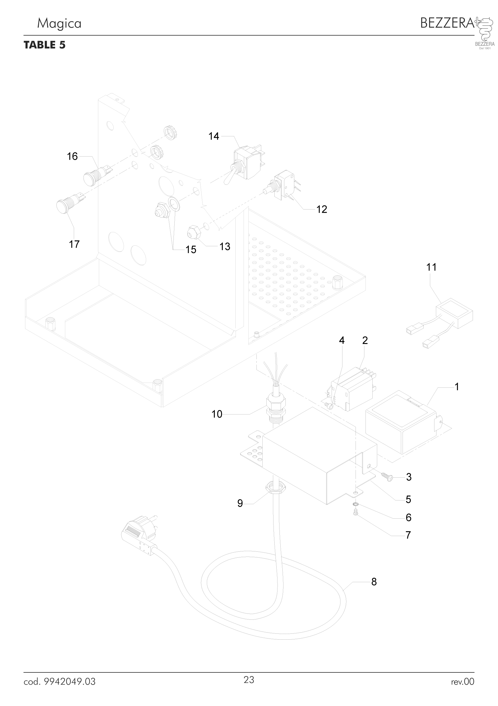 BEZZERA MAGICA ELEKTRONIK
